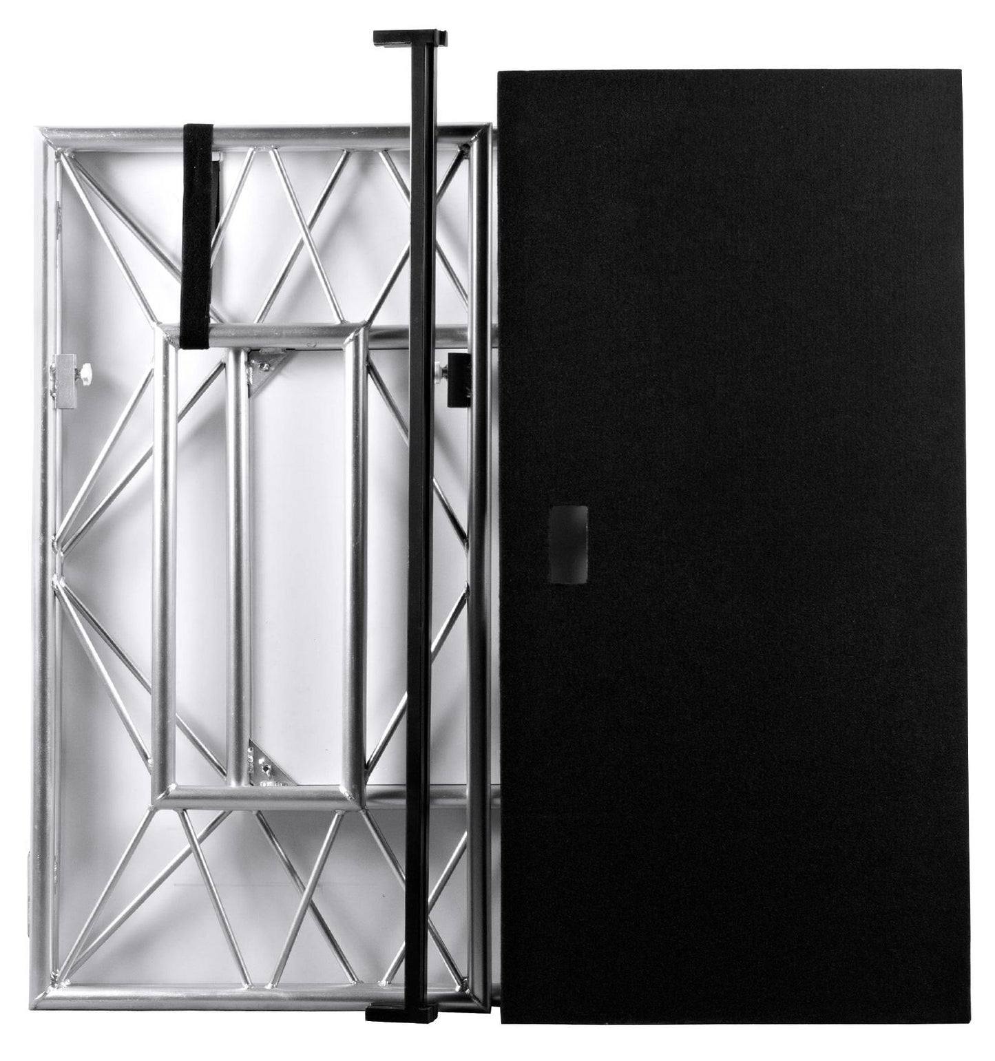 American DJ Pro Event Table II Foldable Portable DJ Booth Truss Facade + Fogger
