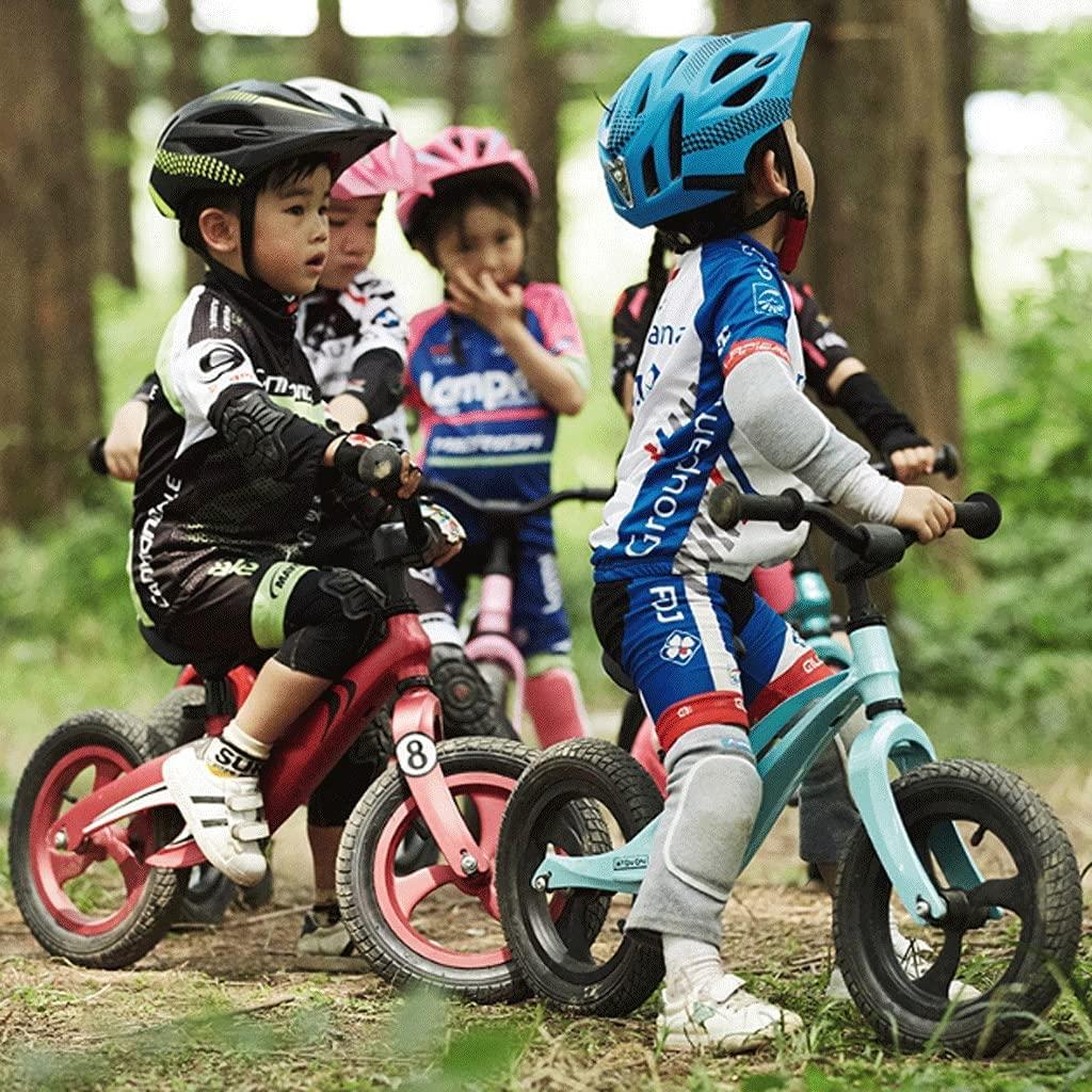 JLFSDB Kids Bike BMX Bike for Kids Boys Girls Bicycle 12 inch Childrens Bike Magnesium Alloy No Pedal Toddler Bike for 2-8 Years Old Boys and Girls (Color : Black)