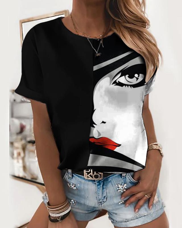 women cause Fashion art print T-shirt