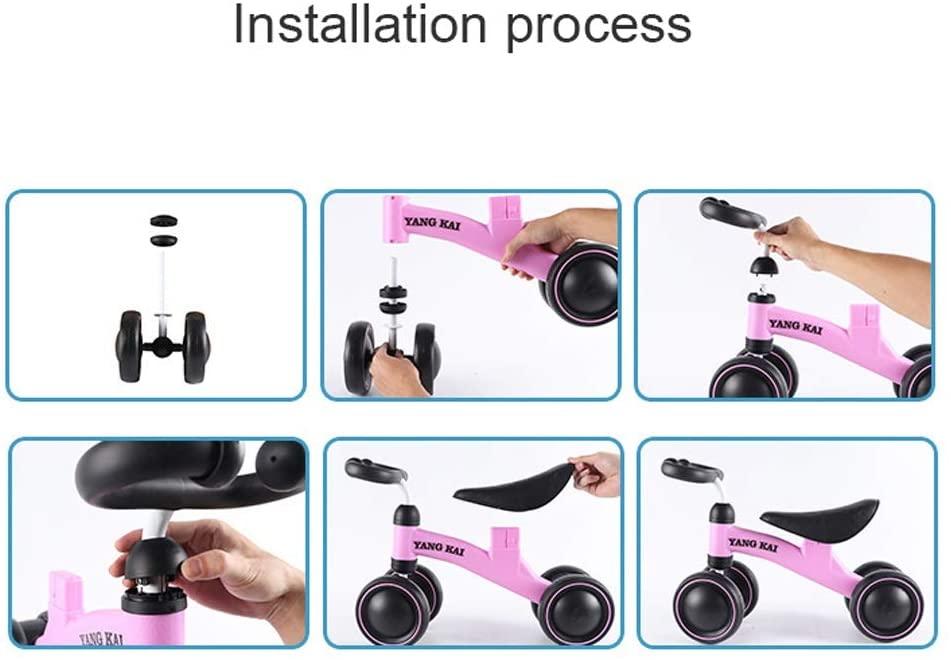 JLFSDB Kids Bike BMX Bike for Kids Boys Girls Bicycle Baby Bike - Baby Bicycle for 10-36 Months Baby Walker Toys Safe Riding Toys for 1-3 Year Old Boy Girl Toddler Bike Baby's First Bike