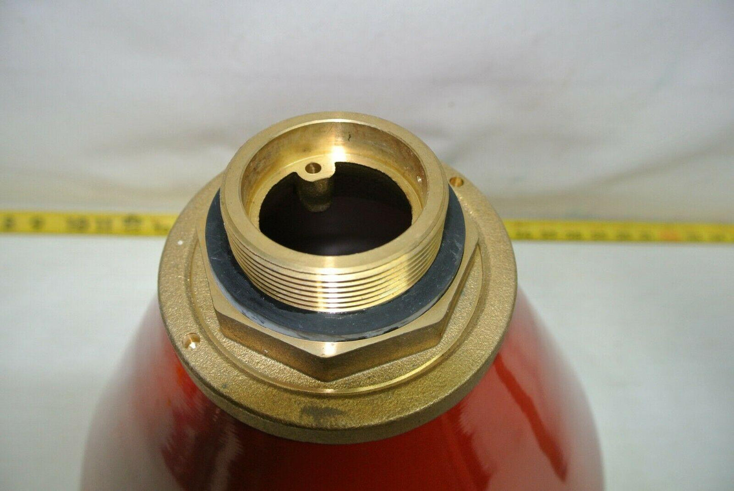 Justrite Drain Funnel #8-208 w Brass Flame Arrestor Missing Nut