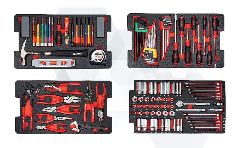 92100 194 Piece Premium Kit In Rolling Tool Box