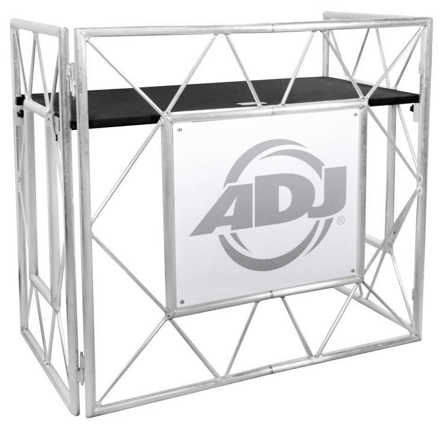 American DJ Pro Event Table II Foldable Portable DJ Booth Truss Facade + Fogger