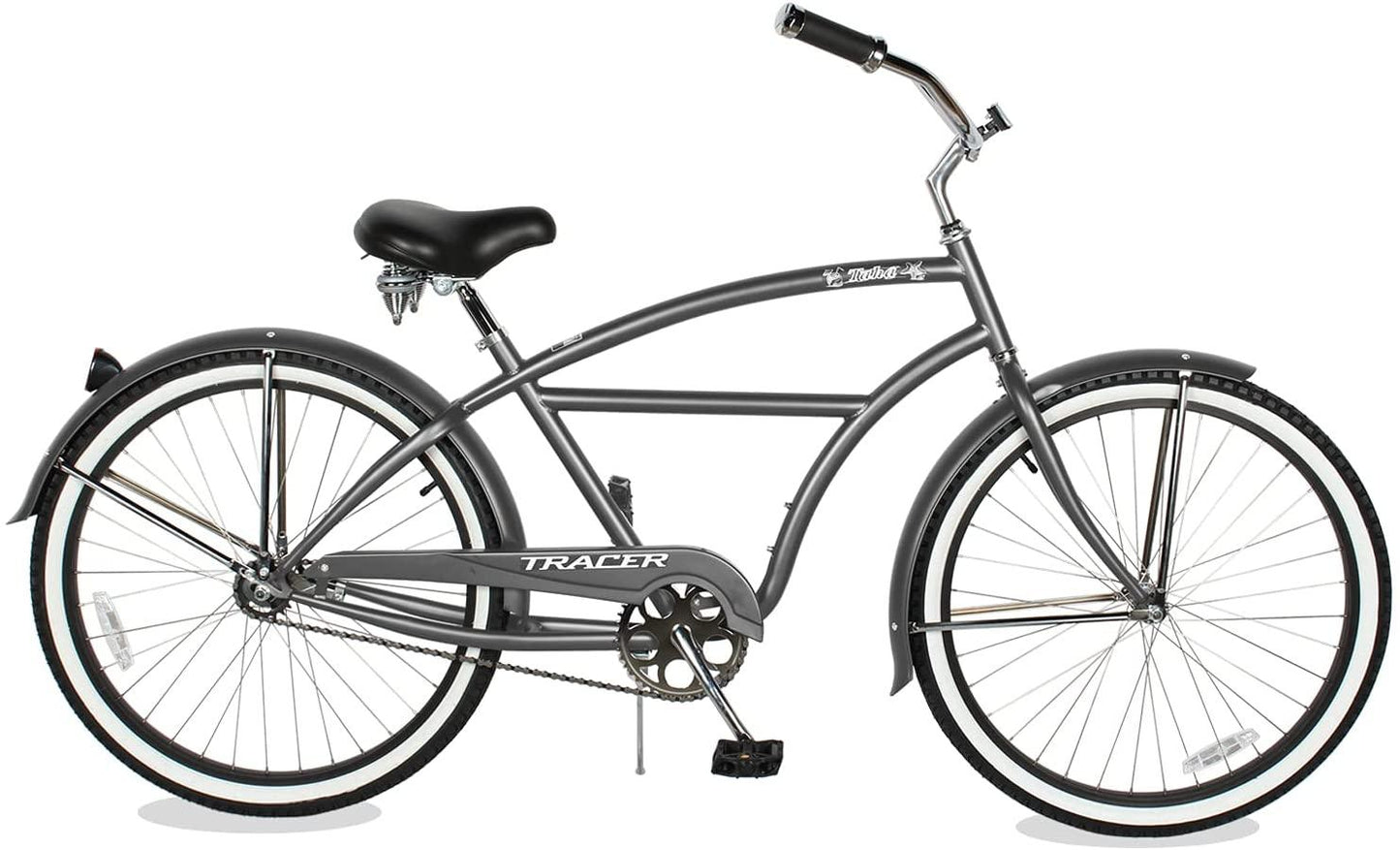 Tracer Taha Complete Cruiser Bike for Men, 26 Inch Wheels,Hi-Ten Steel Frame,  1,7-Speed, Multiple Colors,Hybrid Bike,Mens Bike,Adult Bike,Fat Tire Bike,Beach Cruiser Bike Men