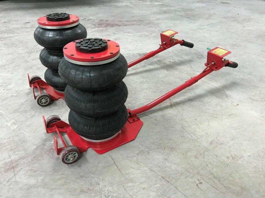 Auto shop Tire Shop 2 pcs Triple Bag Go Air Jacks 6600 LBS  Lift Heavy Jack
