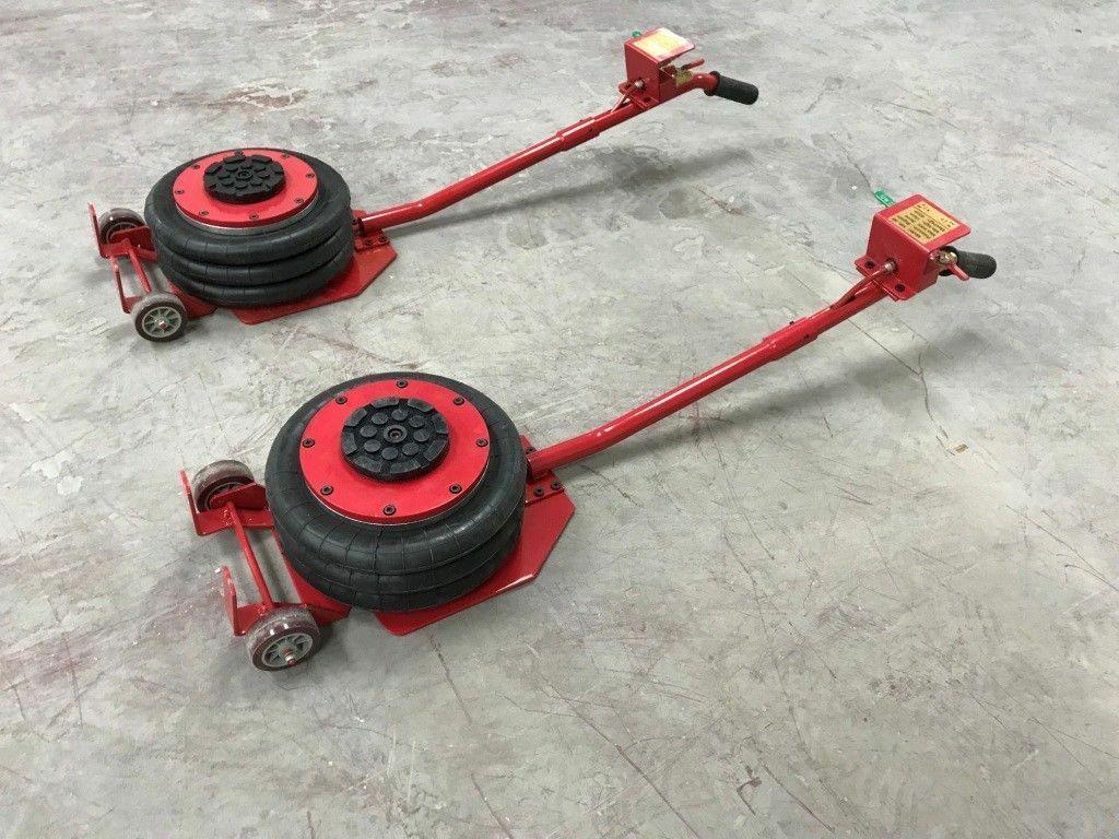 Auto shop Tire Shop 2 pcs Triple Bag Go Air Jacks 6600 LBS  Lift Heavy Jack