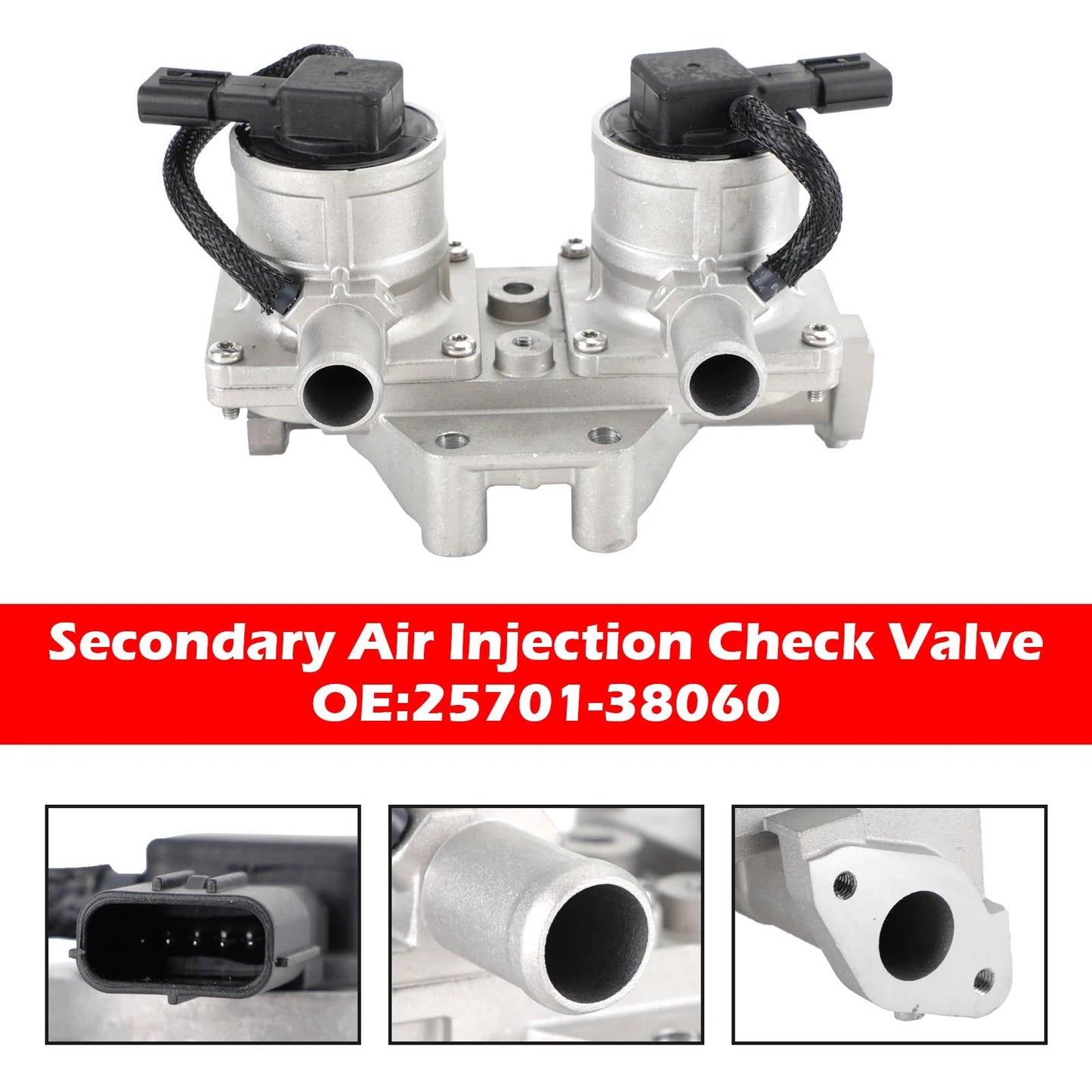 Lexus LX570 2008-2011 V8 5.7L Secondary Air Injection Check Valve 2570138064 2570138060 2570138061 2570138062 2570138063 Fedex Express Generic