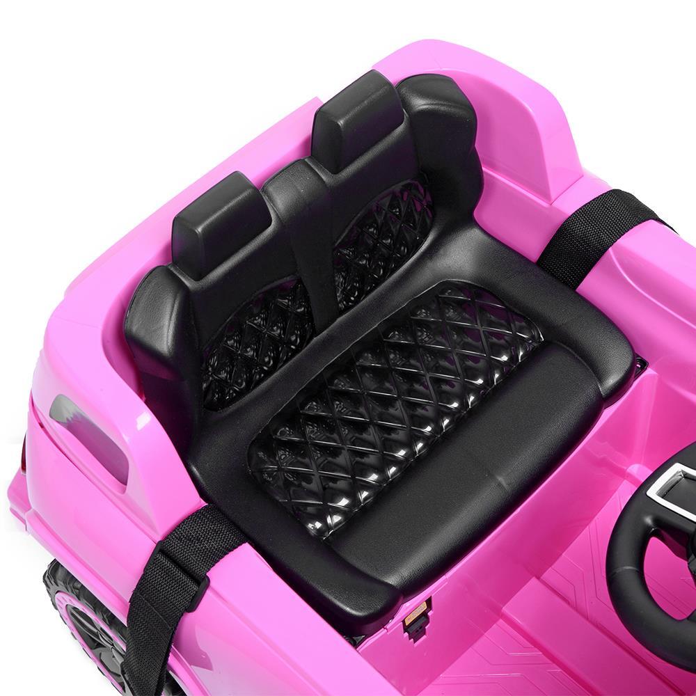 Ktaxon Kids Ride On Car 6V Battery Powered w/ LED Lights, 3 Speed, Remote Control
