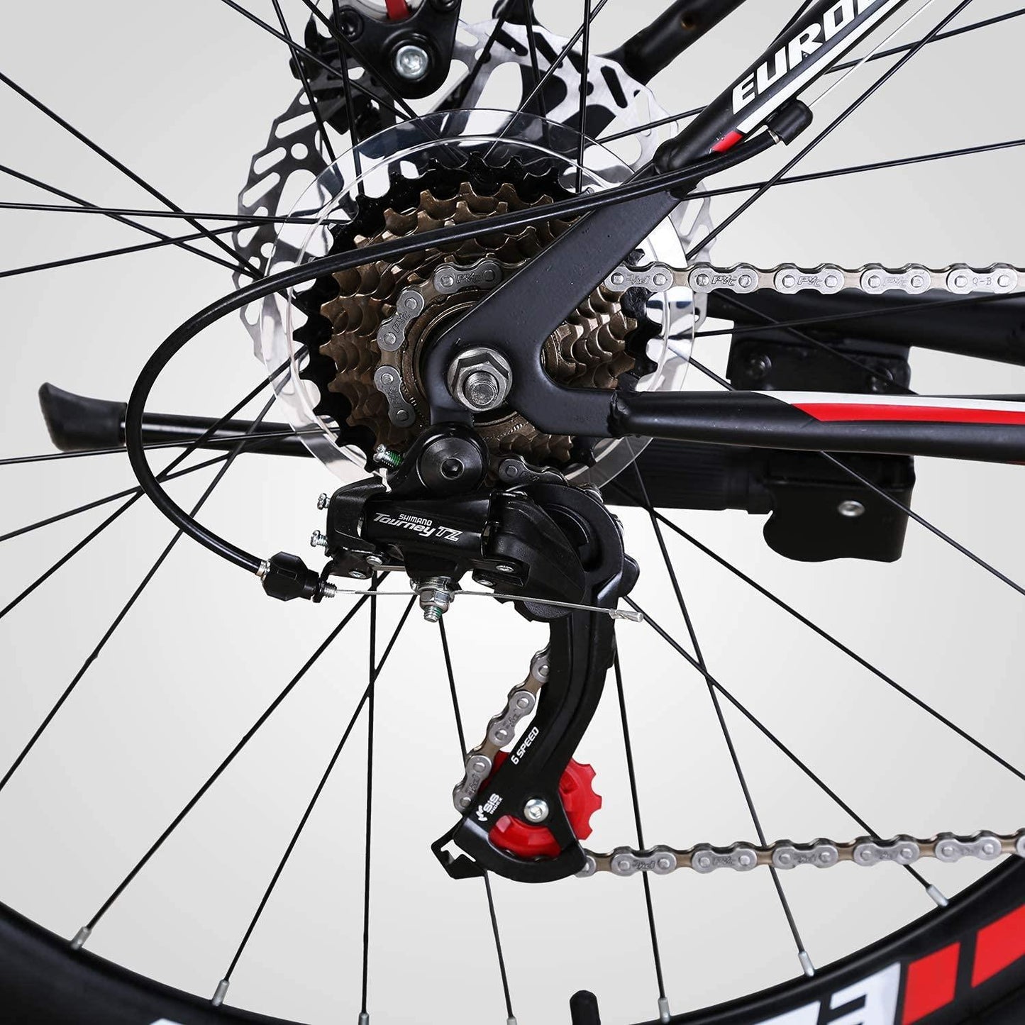 YH-X1 Mountain Bike 21 Speed 27.5 Inch Wheels Dual Disc Brakes for Mens Front Suspension Bicycle
