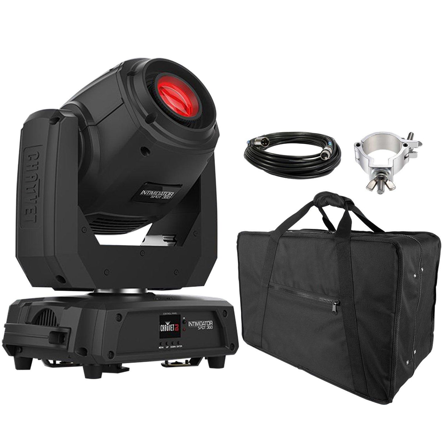 Chauvet DJ Intimidator Spot 360 100 Watt Feature-Packed Moving Head with Carry Bag Package
