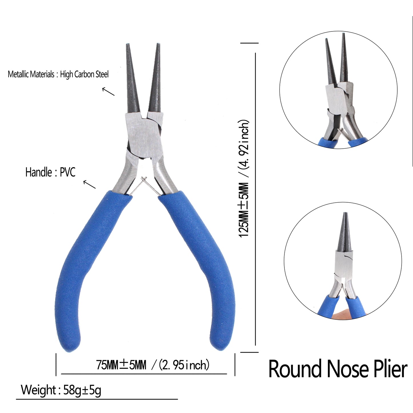 5-inch Industrial Grade Mini Pliers Set - Perfect for DIY Jewelry Repair &  Crafting!