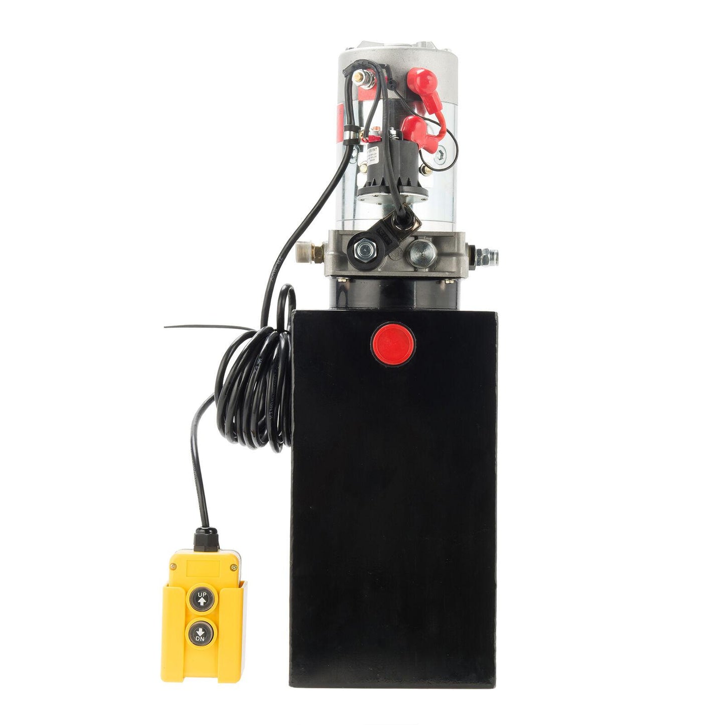 10 Quart Single Acting Hydraulic Pump Dump Trailer Power Unit Dump Truck DC 12V