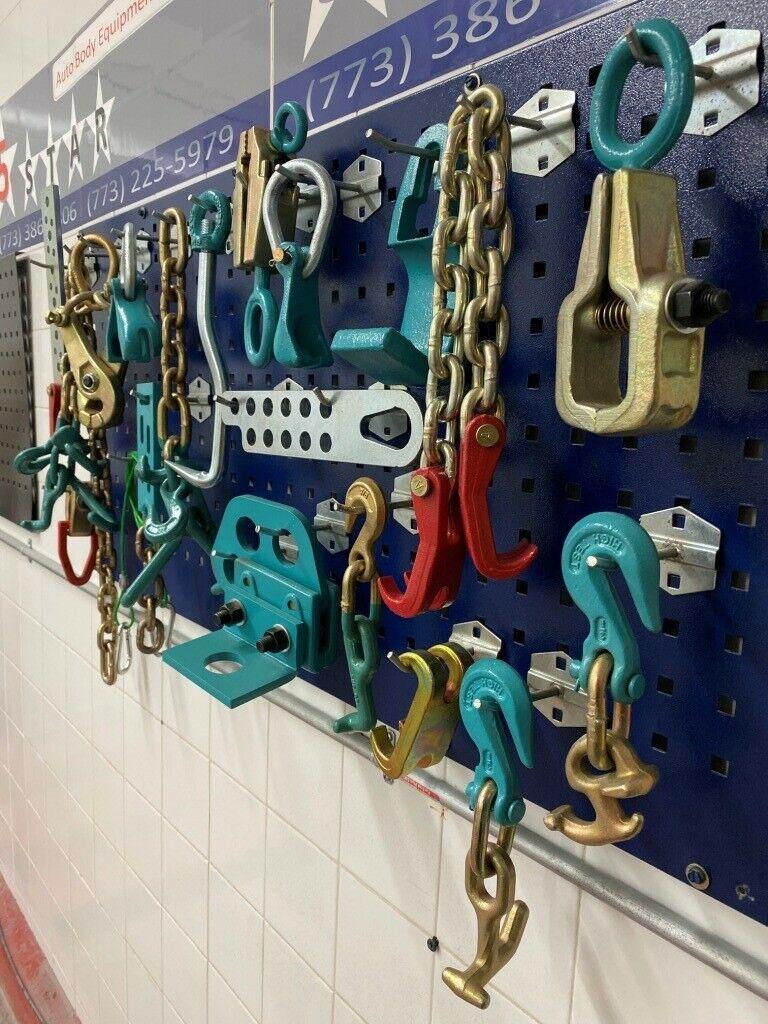 SET#26 - 20 PIECE AUTO BODY FRAME MACHINE HEAVY DUTY 20 PIECE TOOL AND CLAMP