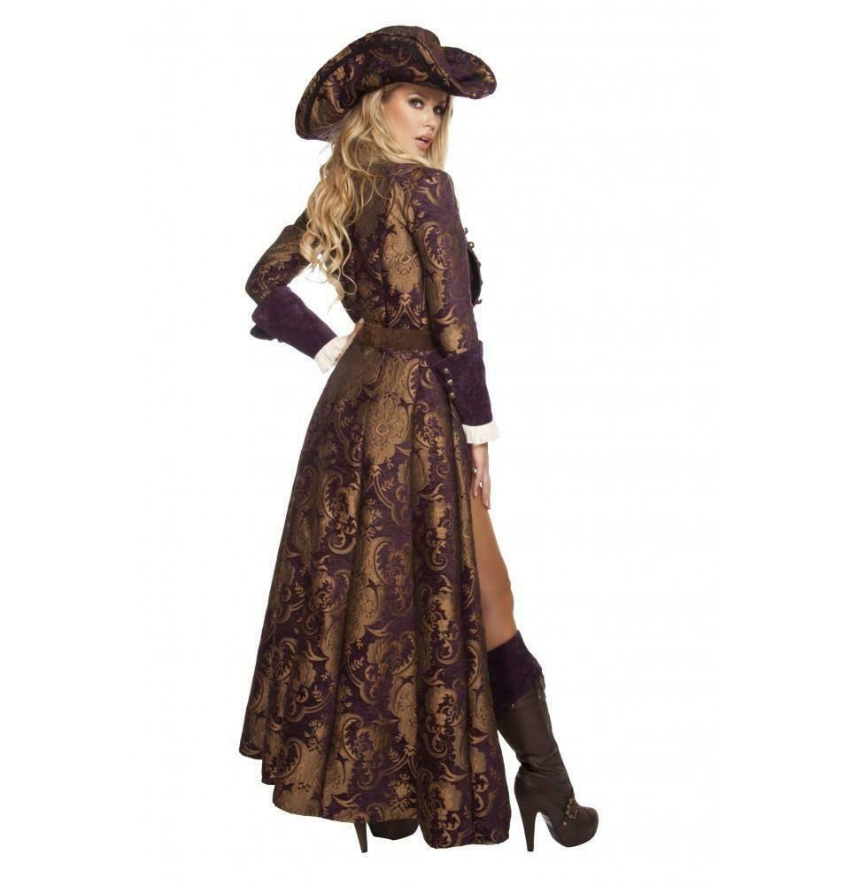 Women's Sexy Decadent Pirate Diva Costum