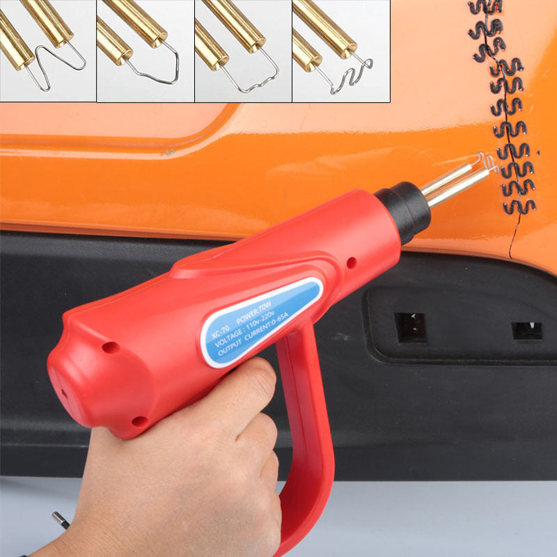 70W Hot Stapler Plastic Welding Machine Plastic Bumper Soldering Iron GaraTools Car Bumpers Repair Kits PVC Welder Gun