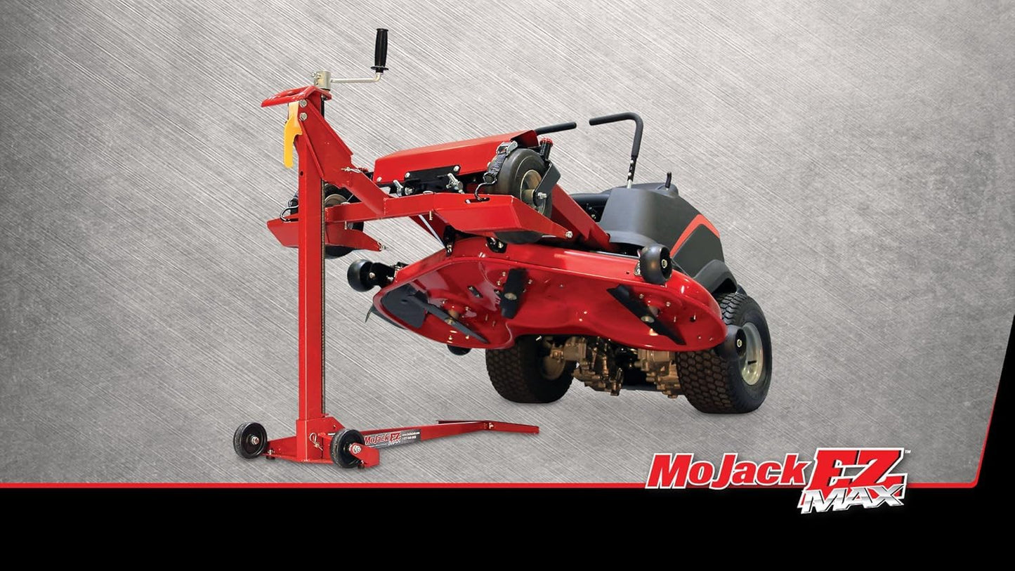 EZ MAX 45001 Residential Riding Lawn Mower Lift - 450 Pound Lift Capacity, Zero Turn Radius Mowers, for Safe &amp; Efficient Maintenance
