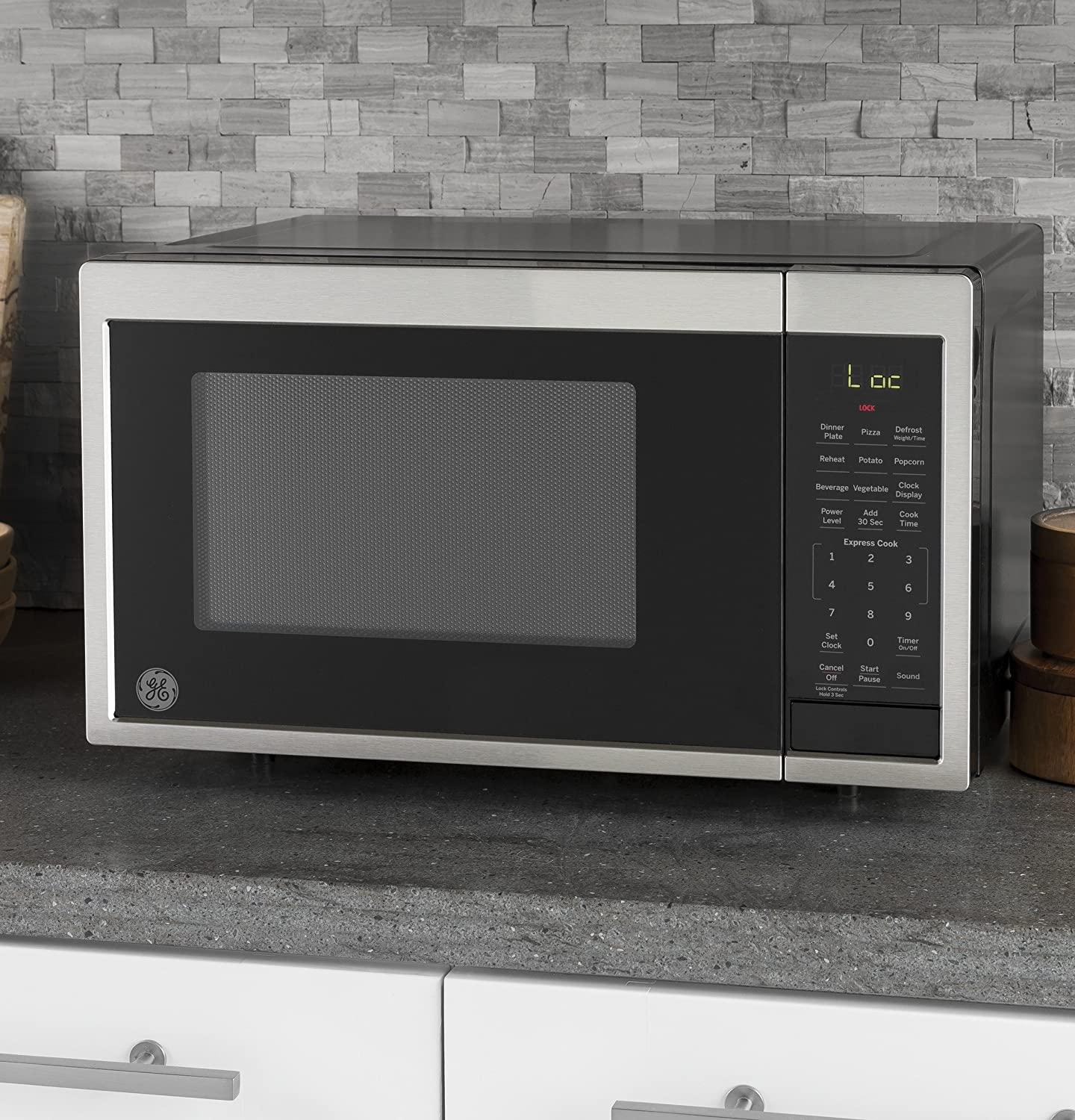 Appliances JES1095SMSS 0.9 Cu. Ft. Capacity Countertop Microwave Oven,  Steel