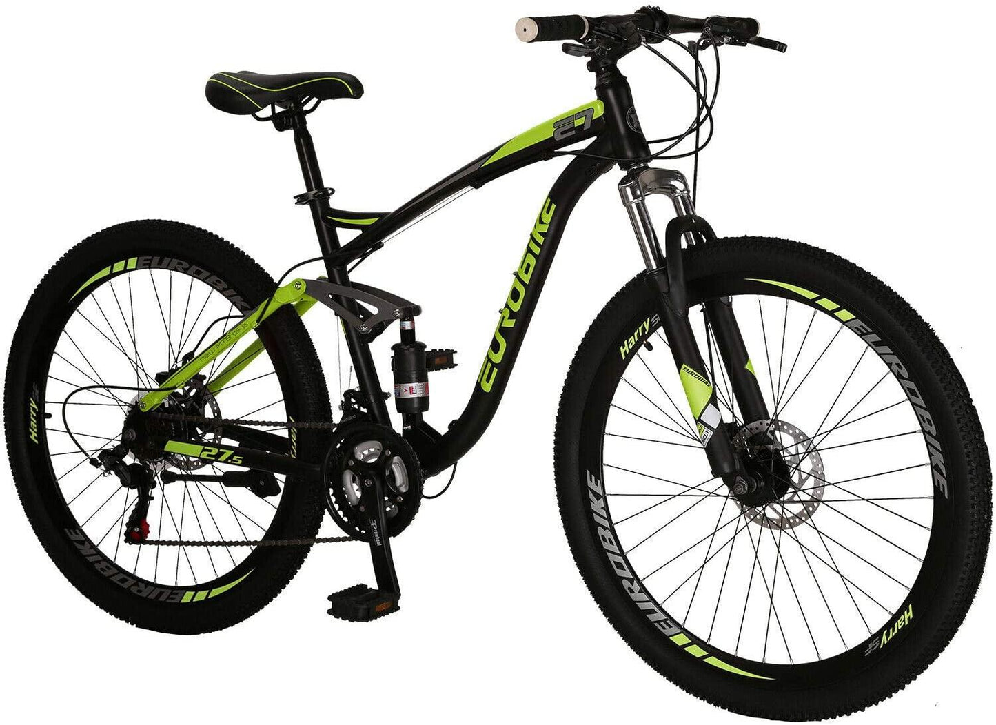 Mountain Bikes Men 27.5 Adult 18 inch Frame (Yellow)