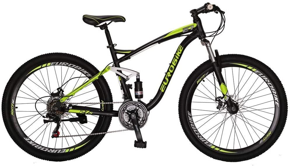 Mountain Bikes Men 27.5 Adult 18 inch Frame (Yellow)