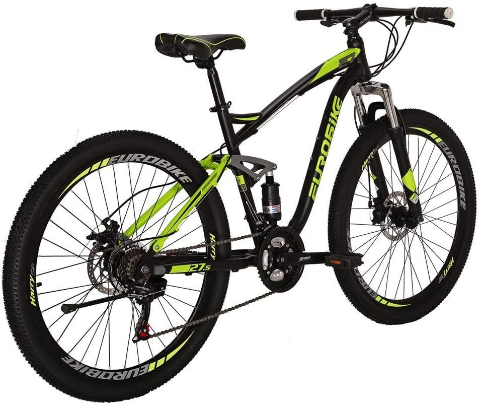 Mountain Bikes Men 27.5 Adult 18 inch Frame (Yellow)