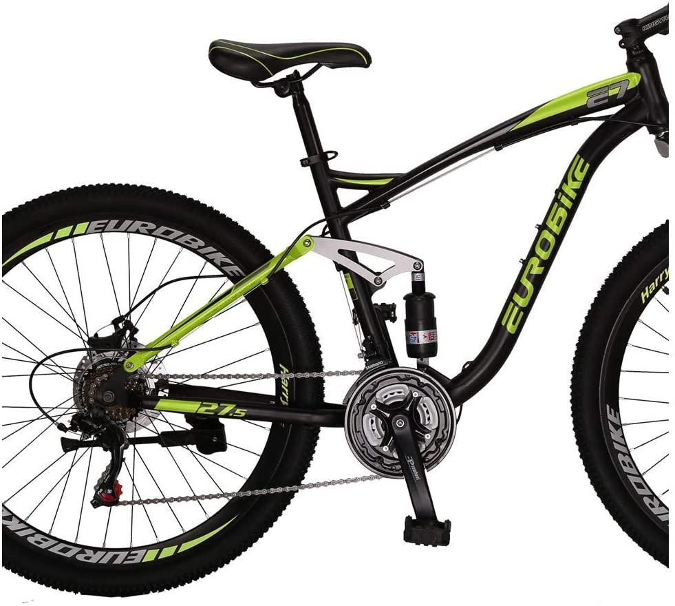Mountain Bikes Men 27.5 Adult 18 inch Frame (Yellow)