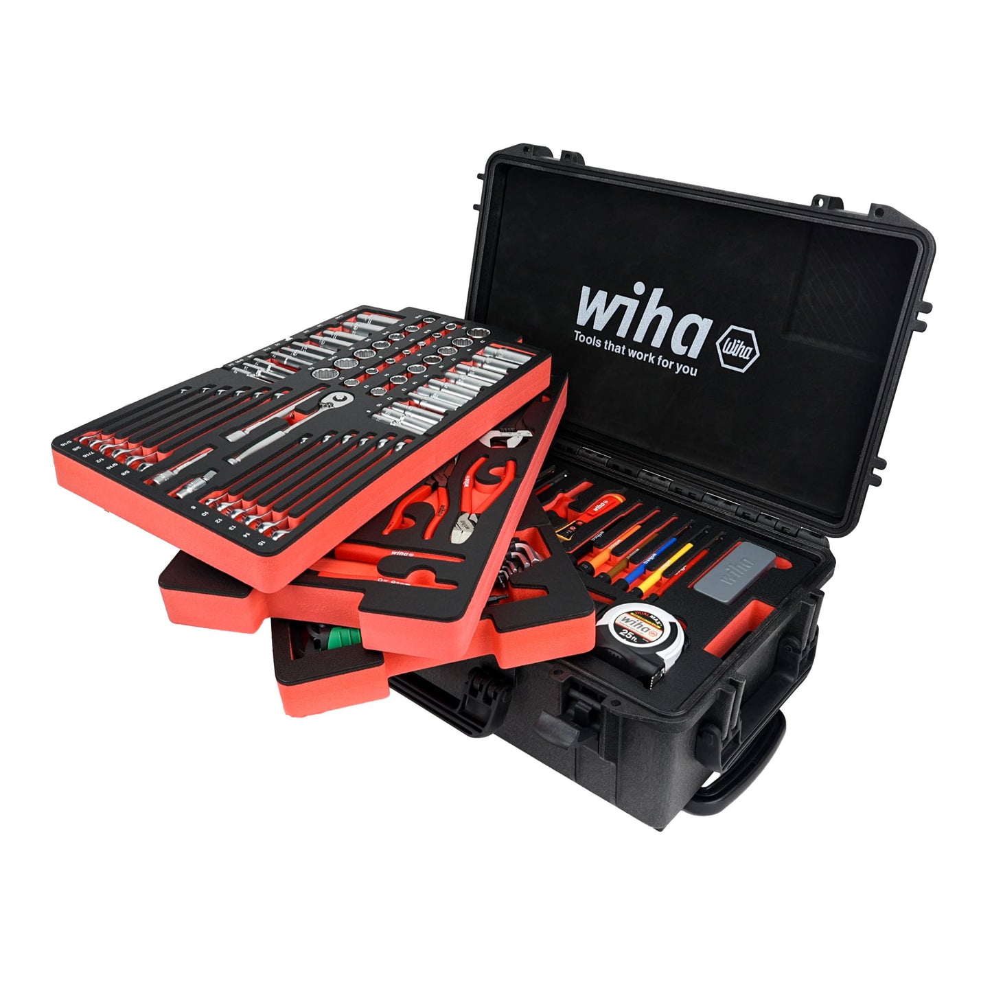 92100 194 Piece Premium Kit In Rolling Tool Box