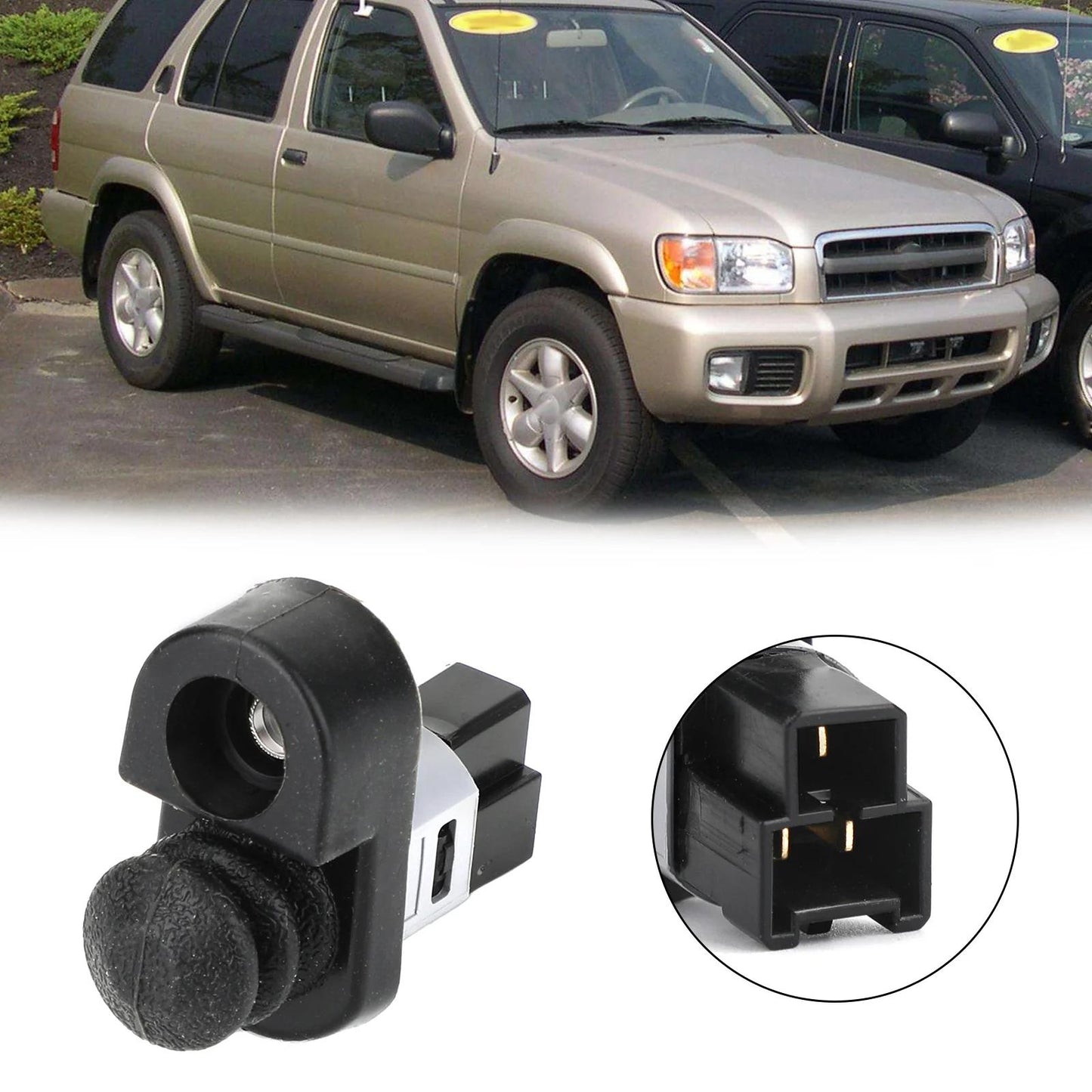 Left Door Switch Assy Antenna Fits For Nissan Pathfinder Altima 300ZX 2536041L01 Generic