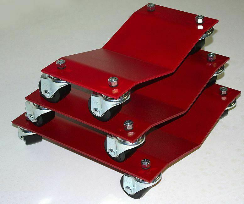 AUTO DOLLY HEAVY DUTY 8" X 16" RATED TO HOLD 2,500 POUNDS!  MADE IN USA!