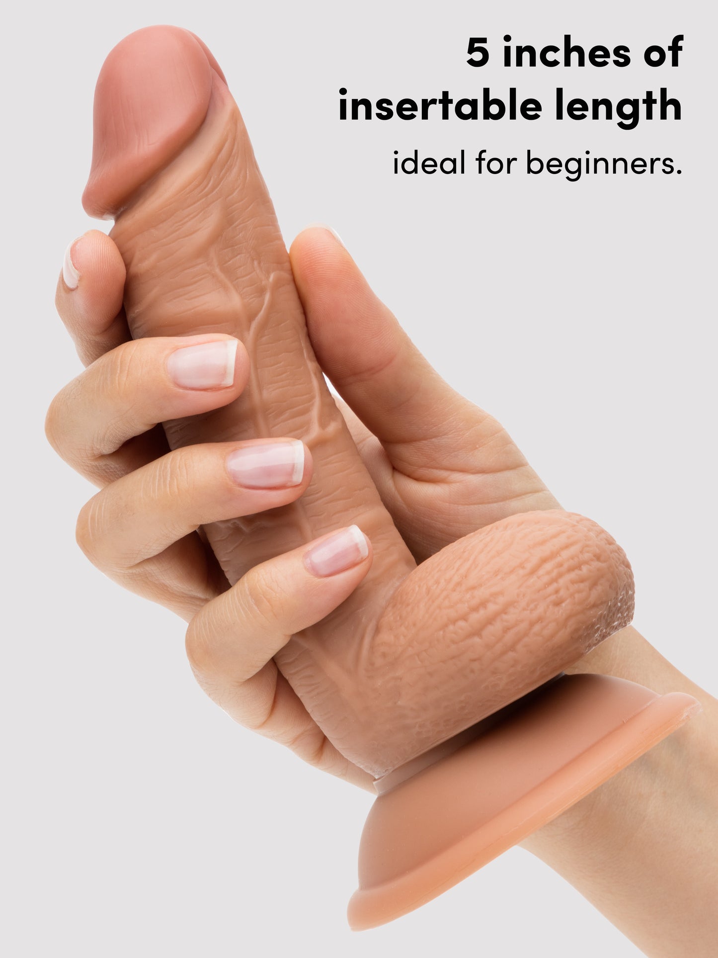 Lifelike Lover Classic Realistic Dildo 6 Inch , Flesh Tan | Flesh Tan