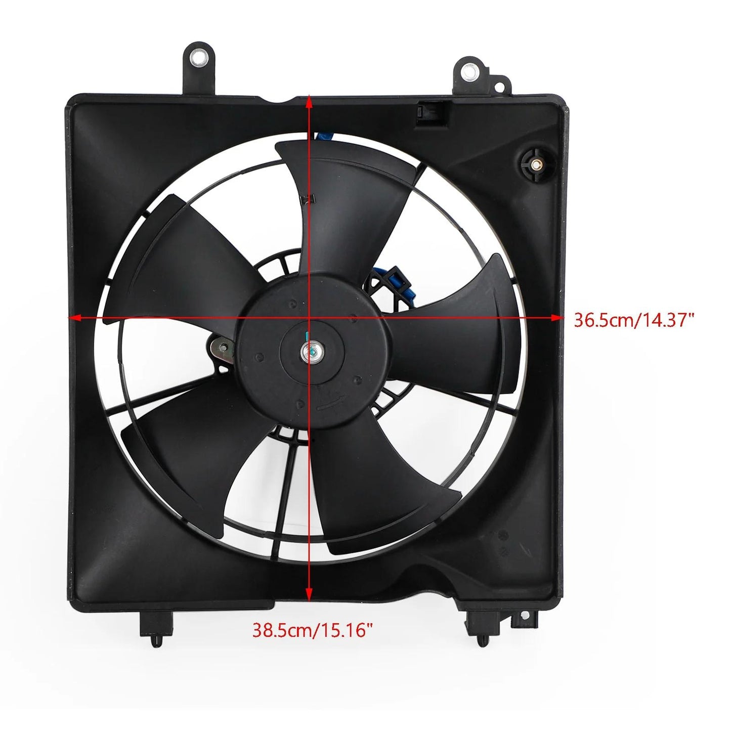 2012 Honda Civic GX, Si HFP Left+Right Radiator Cooling Fan 19030RSJE01 HO3115158 19030R1AA01 38616R1AA01 38615-RZA-A02 Generic