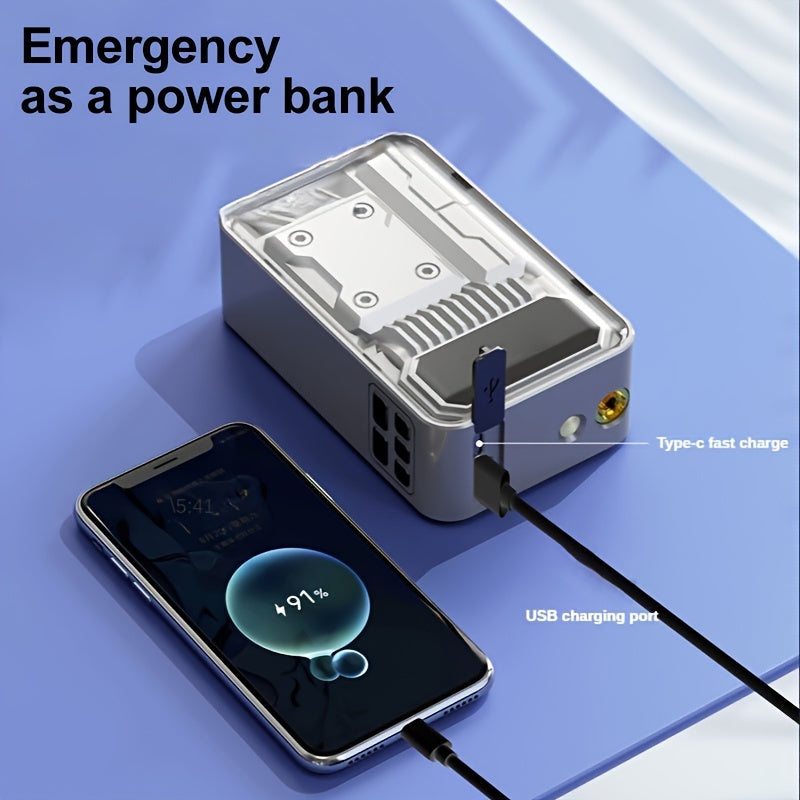 Tire Inflator Portable Air Compressor, 12V DC 150PSI 0.2-10.5 Bar Car Air Pump With Digital Display, LED Light, For Car, Motorcycle, Bicycle, Ball