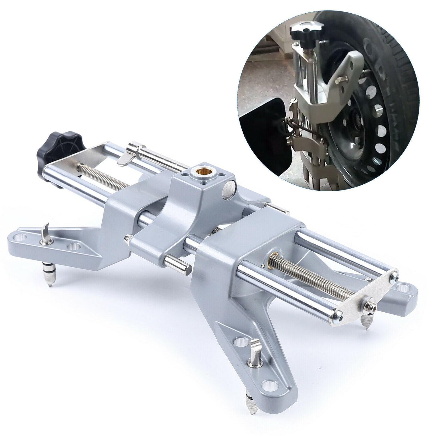 11-25" Car Wheel Alignment Tool 3D Four Wheel Positioner High Quality Metal US