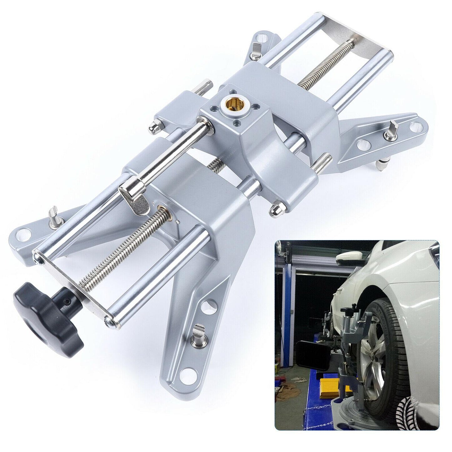 11-25" Car Wheel Alignment Tool 3D Four Wheel Positioner High Quality Metal US