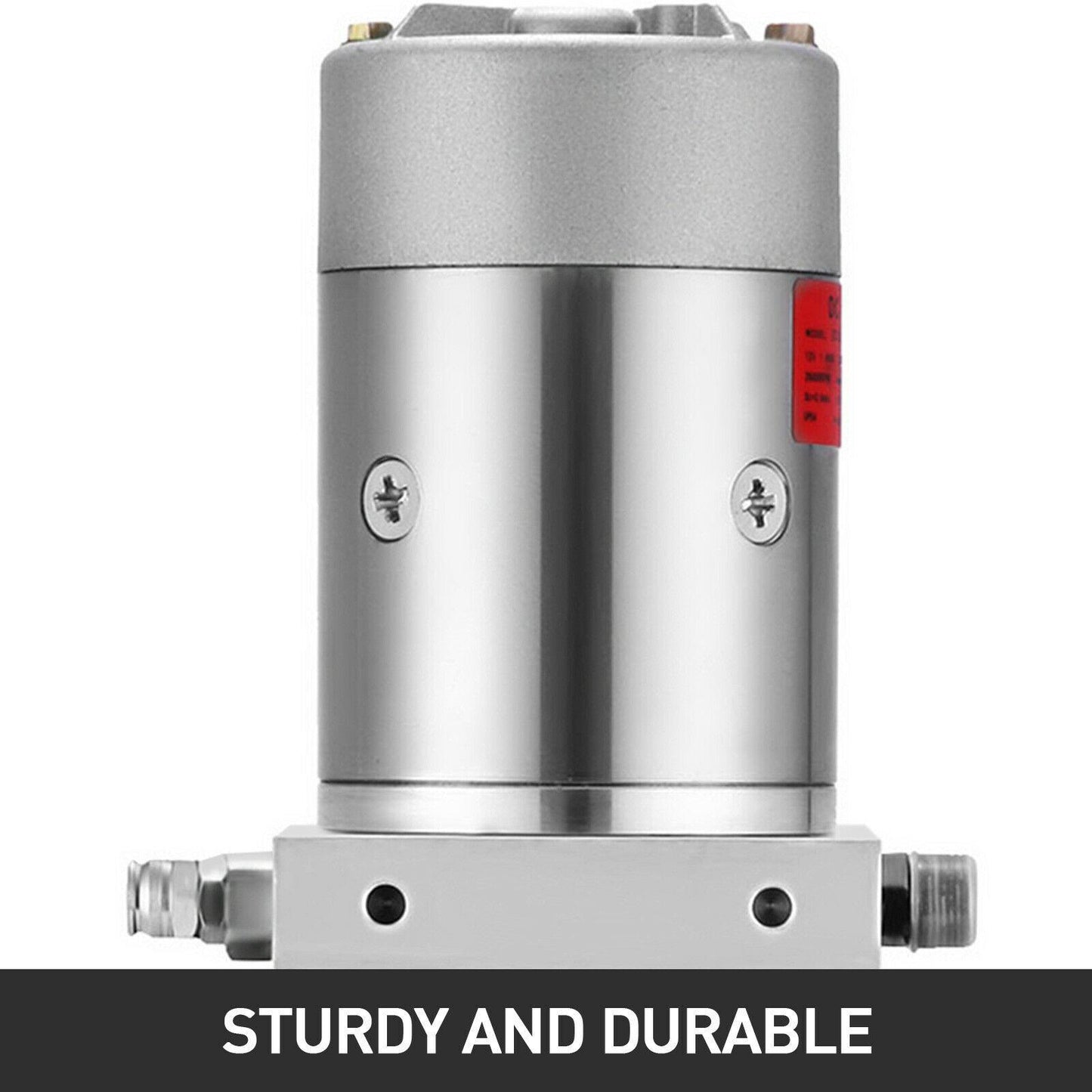 12 Volt Hydraulic Pump for Dump Trailer - 4 Quart Poly - Single Acting