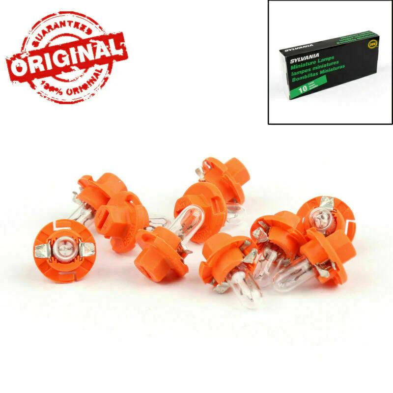 10pcs Sylvania For OSRAM 2473MFX6 12V 1.2W BX8.4d Miniature Lamps Signal Bulbs Generic
