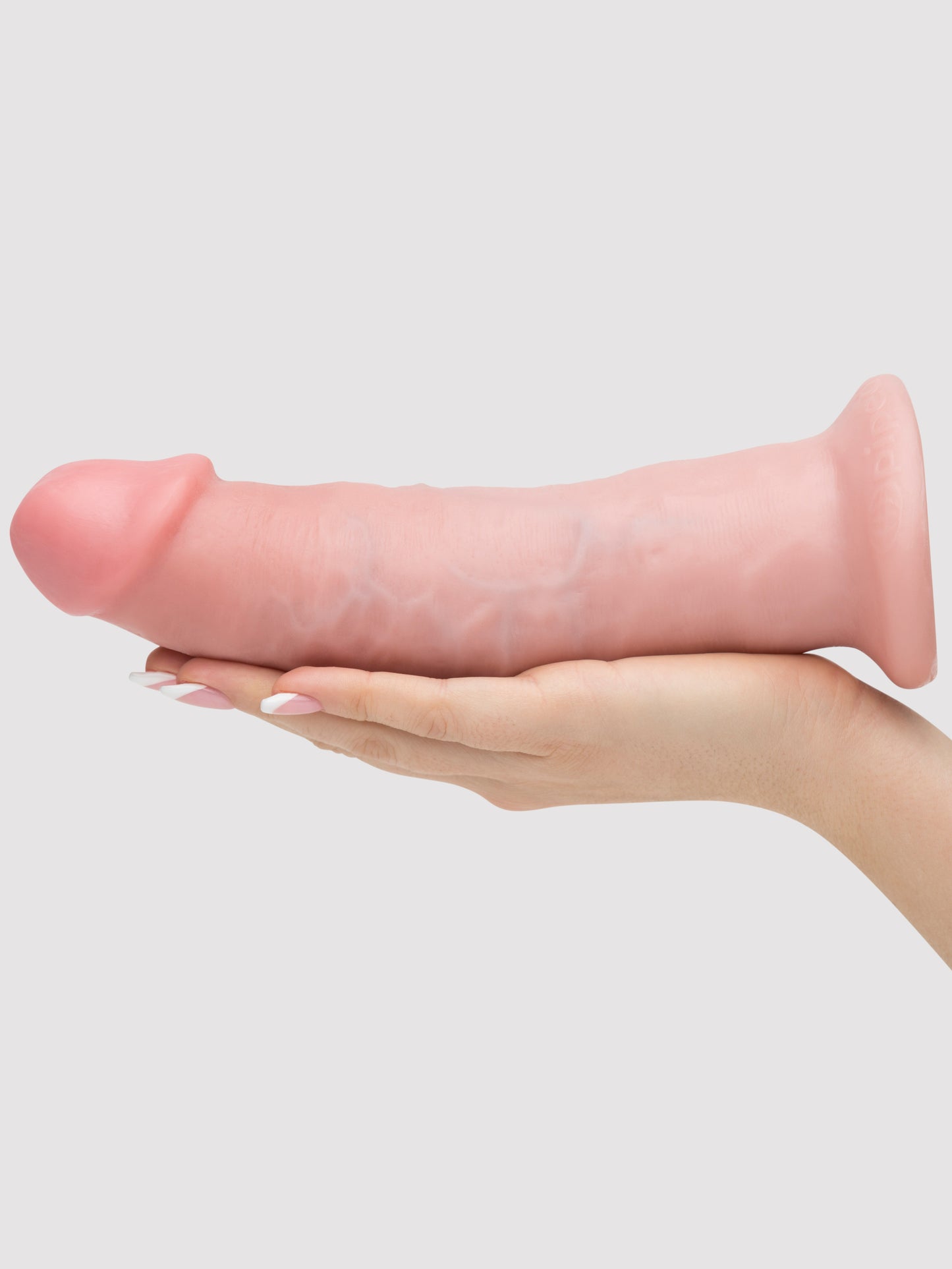 King Cock Ultra Realistic Girthy Suction Cup Dildo 8.5 Inch, Flesh Pink | Flesh Pink