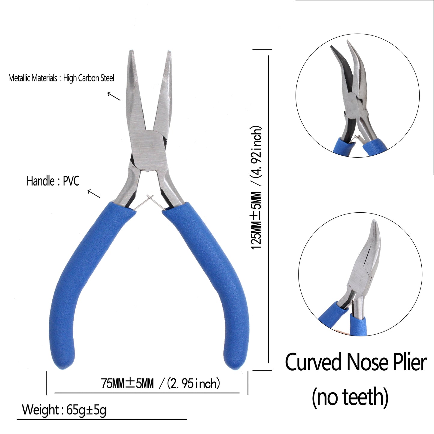 5-inch Industrial Grade Mini Pliers Set - Perfect for DIY Jewelry Repair &  Crafting!