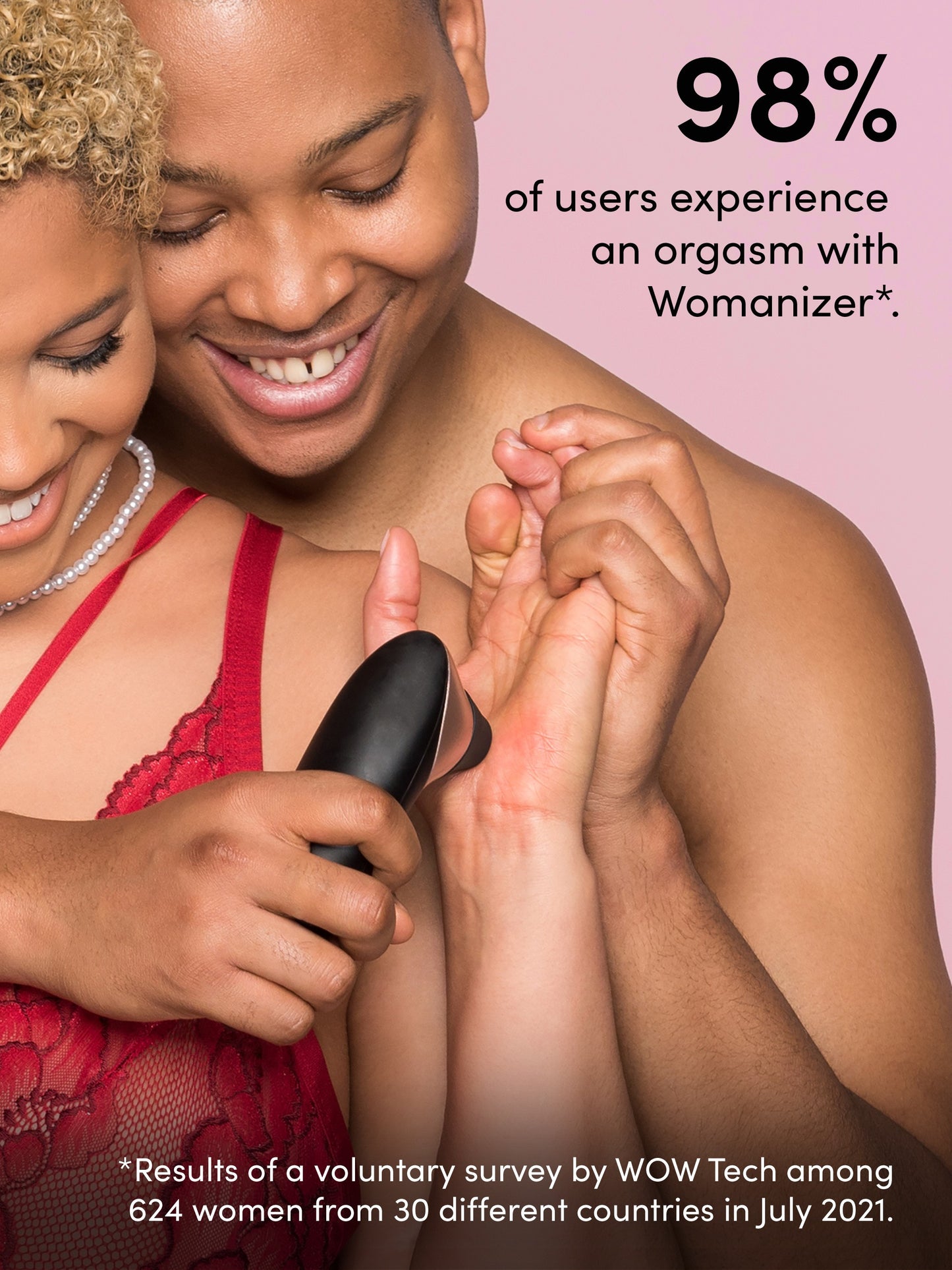 Womanizer X Lovehoney Pro40 Rechargeable Clitoral Stimulator, Black | Black