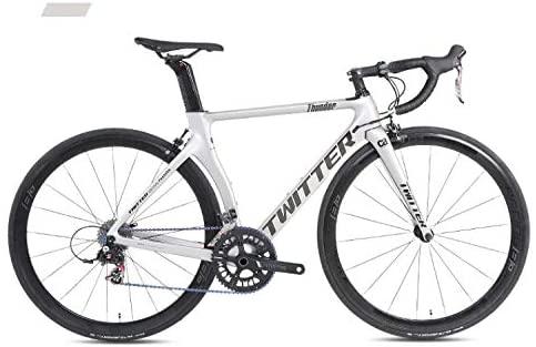 Twitter Thunder 700C 22 Speed Ultra Lightweight  Carbon Fiber Road Racing Bike Bicycle New