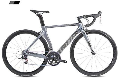Twitter Thunder 700C 22 Speed Ultra Lightweight  Carbon Fiber Road Racing Bike Bicycle New