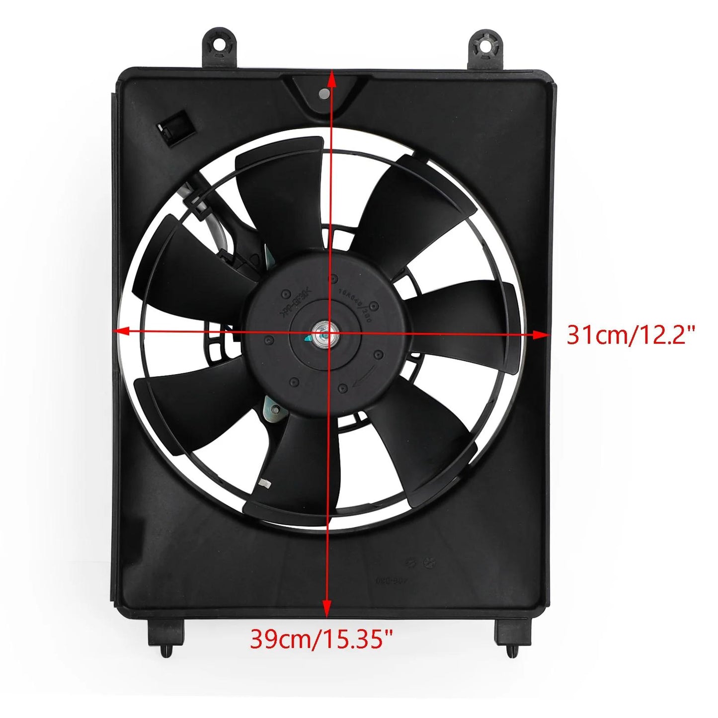 2012 Honda Civic GX, Si HFP Left+Right Radiator Cooling Fan 19030RSJE01 HO3115158 19030R1AA01 38616R1AA01 38615-RZA-A02 Generic