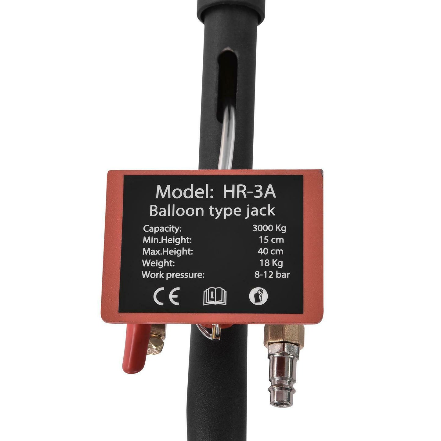 6600lbs/ 3 Ton Triple Bag Air Jack Pneumatic Air Bag Auto Repair Lifting Tool