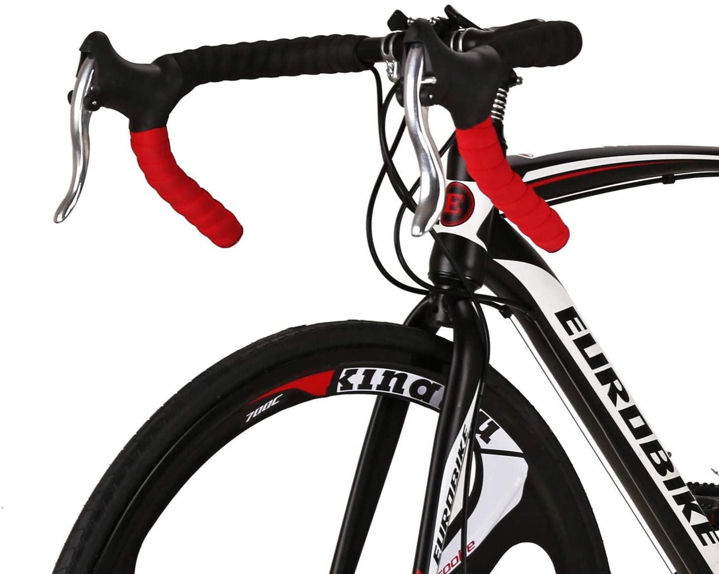 Eurobike Road Bikes XC550 700C Dual Disc Brake 21_speeds 3_Spokes Wheels Road Bicycle