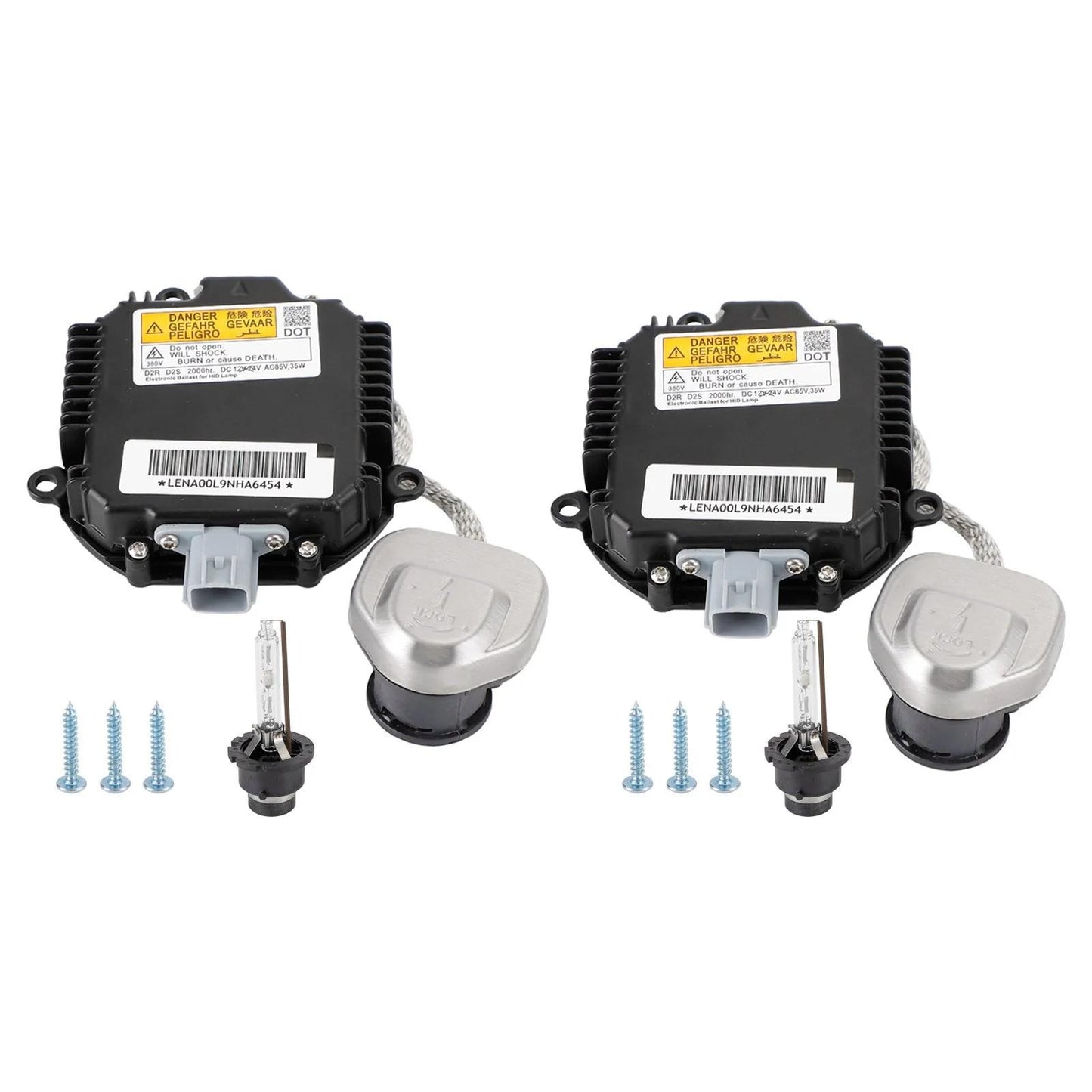 12-19 Infiniti JX35/QX60 2x Xenon Ballast & D2S Bulb Kit Control Unit 28474-8991D 26297-89902 Generic