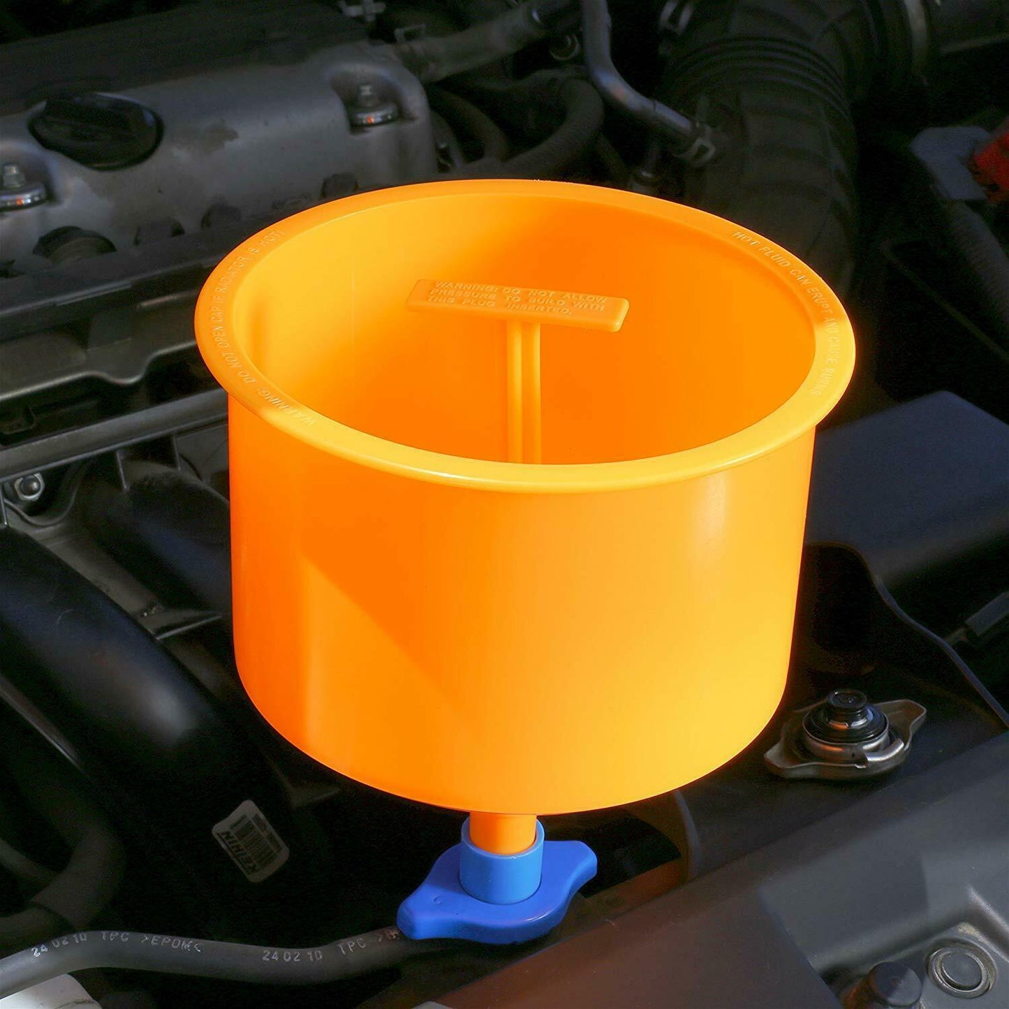 Coolant Funnel Kit No Spill Plastic Auto Car RV SUV Truck Radiator Filling Tools