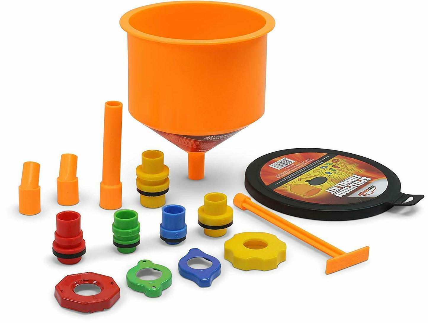 Coolant Funnel Kit No Spill Plastic Auto Car RV SUV Truck Radiator Filling Tools