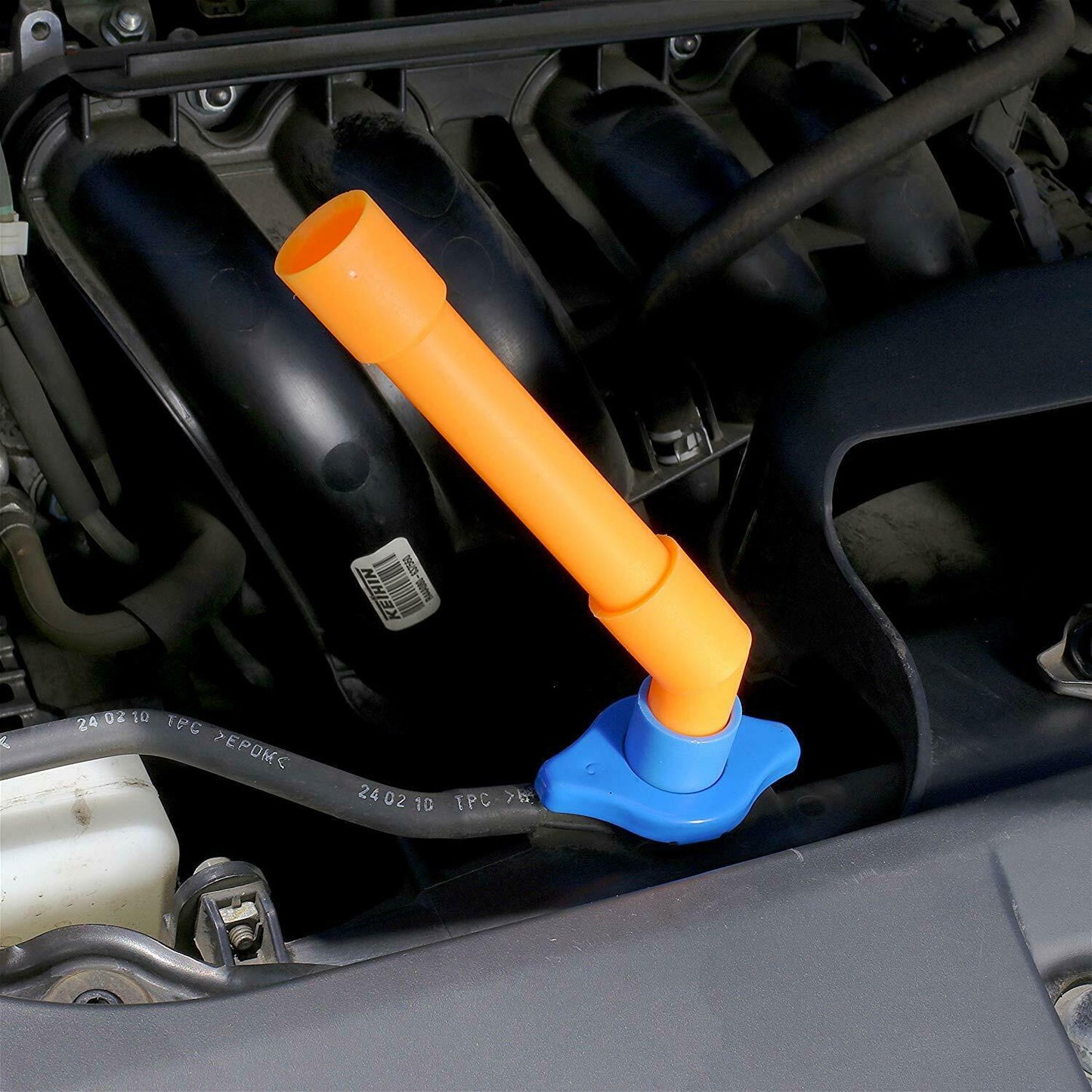 Coolant Funnel Kit No Spill Plastic Auto Car RV SUV Truck Radiator Filling Tools