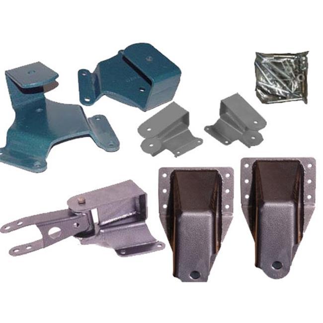 Airbagit HAN-GM7391B Leaf Spring Hanger Welded Or Bolton For C30 & 35 - 8 H.