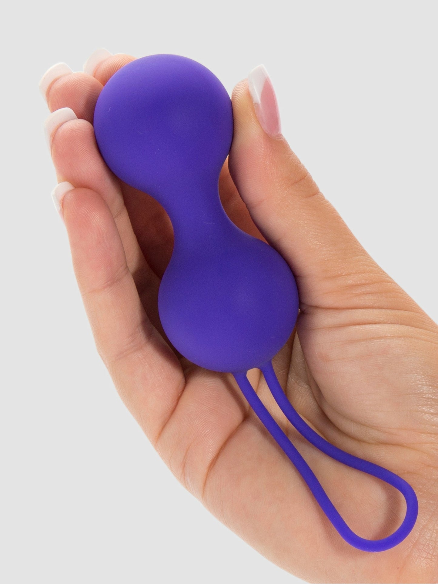 Lovehoney Main Squeeze Heavy Double Kegel Balls 3.2oz, Purple