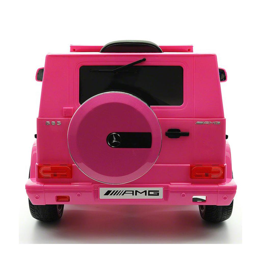 2023 LICENSED MERCEDES G65 AMG ELECTRIC KIDS RIDE-ON CAR, MP3 PLAYER, AUX INPUT, EVA FOAM RUBBER TIRES, PU LEATHER SEAT WITH 5 POINT SAFETY HARNESS, 12V BATTERY, PARENTAL REMOTE | PINK